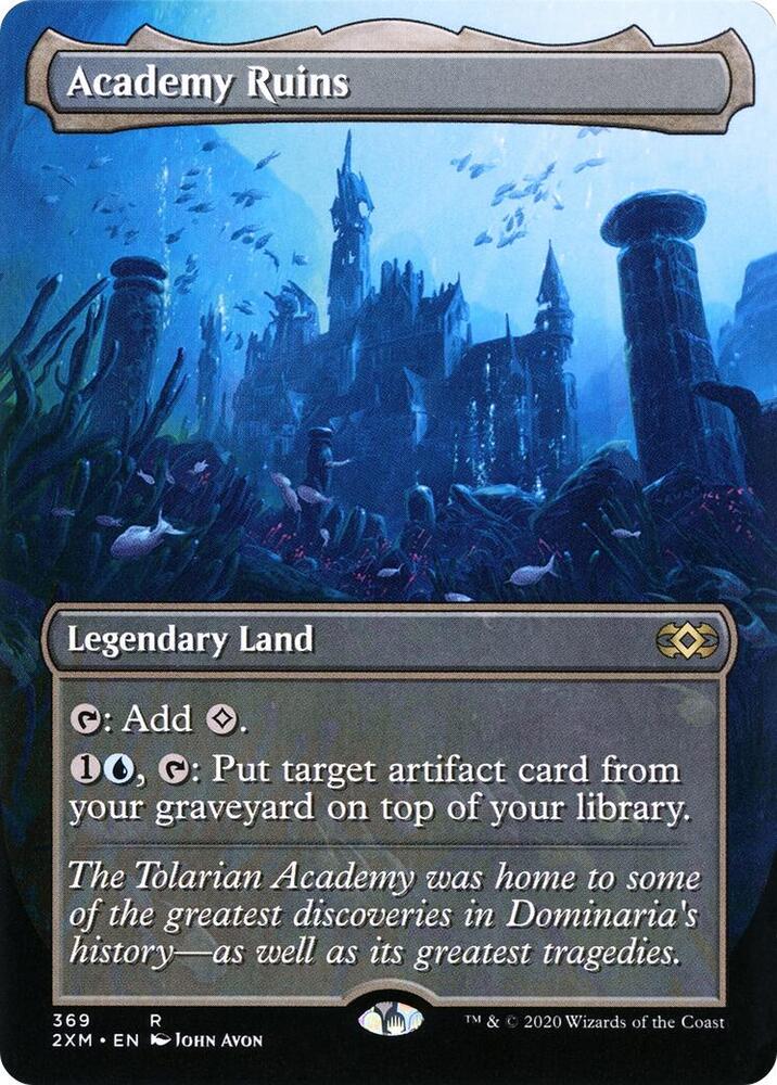 Academy Ruins (Borderless), Double Masters 369