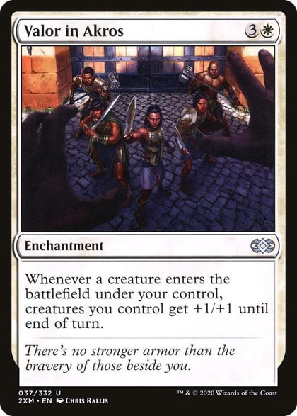 Valor in Akros, Double Masters 37