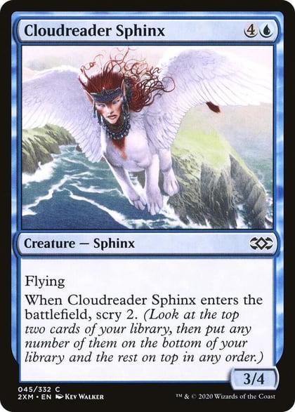 Cloudreader Sphinx, Double Masters 45