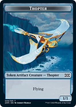 Thopter (008) // Wurm (030) Double-Sided Token, Double Masters 8 // 30