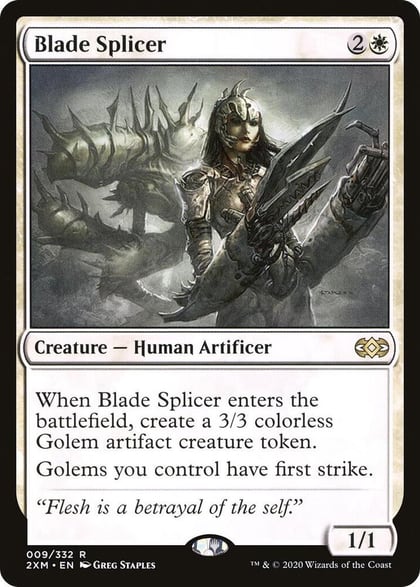 Blade Splicer, Double Masters 9