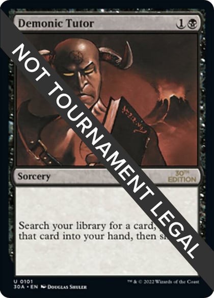 Demonic Tutor, 30th Anniversary Edition 101