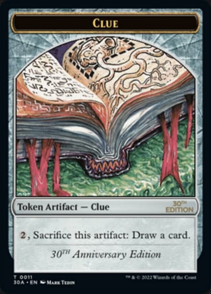 Clue (0011) Token, 30th Anniversary Edition 11