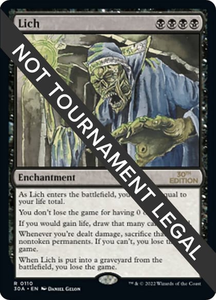 Lich, 30th Anniversary Edition 110