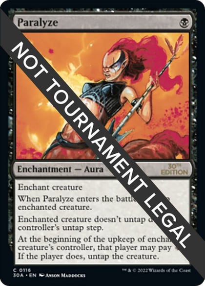 Paralyze, 30th Anniversary Edition 116