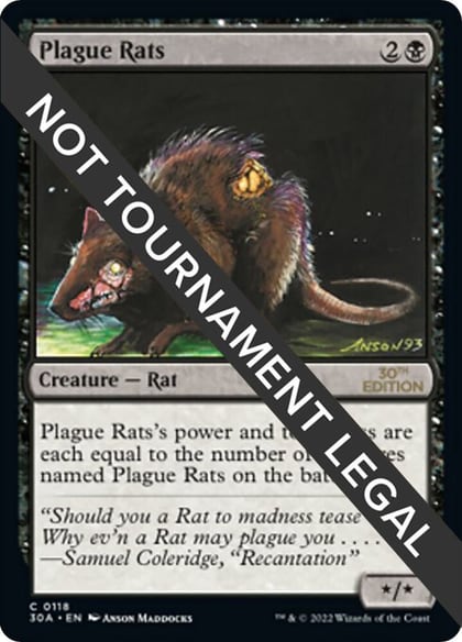 Plague Rats, 30th Anniversary Edition 118