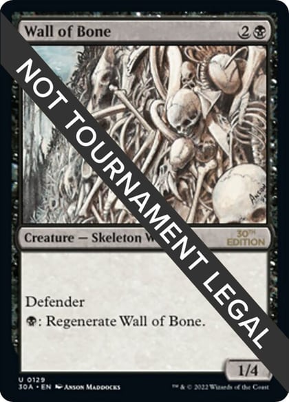 Wall of Bone, 30th Anniversary Edition 129