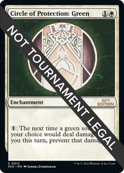 Circle of Protection: Green, 30th Anniversary Edition 12