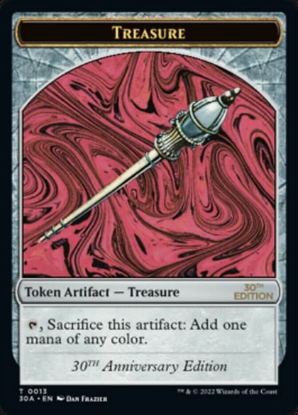Treasure (0013) Token, 30th Anniversary Edition 13