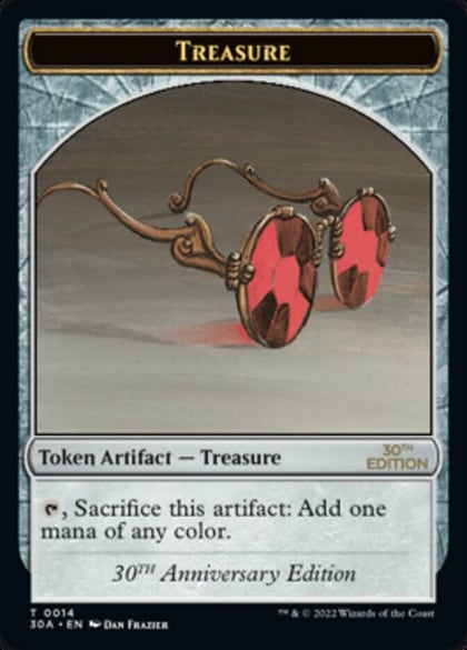 Treasure (0014) Token, 30th Anniversary Edition 14