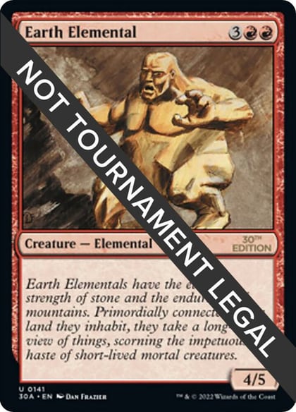 Earth Elemental, 30th Anniversary Edition 141