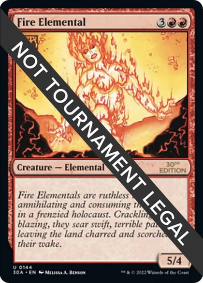 Fire Elemental, 30th Anniversary Edition 144