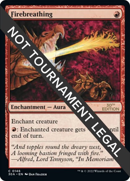 Firebreathing, 30th Anniversary Edition 146