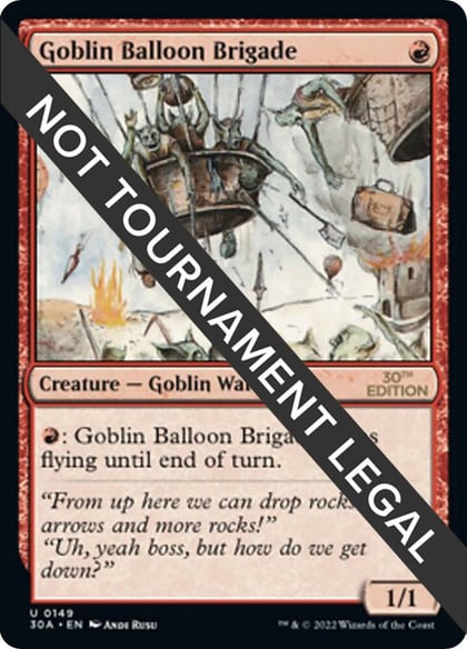 Goblin Balloon Brigade, 30th Anniversary Edition 149