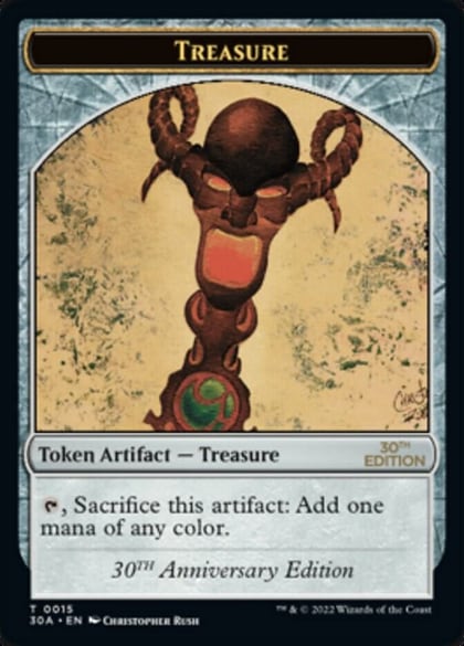 Treasure (0015) Token, 30th Anniversary Edition 15