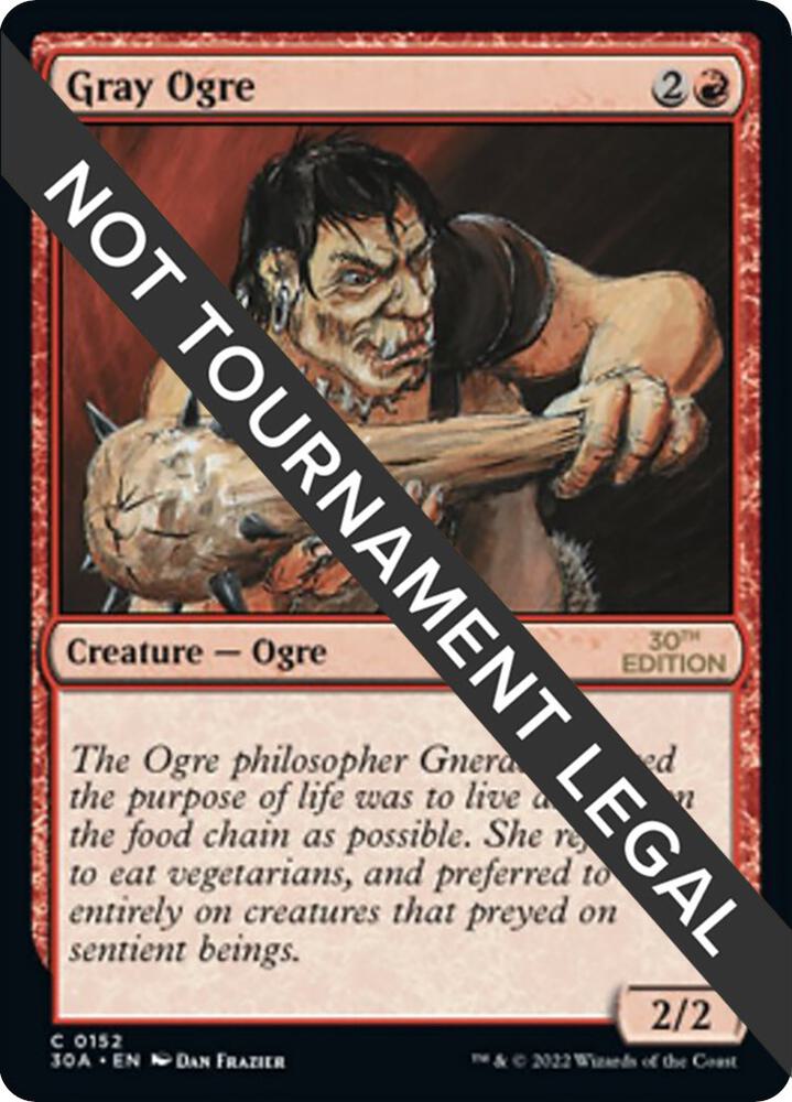 Gray Ogre, 30th Anniversary Edition 152