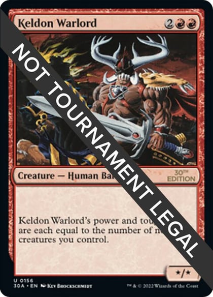 Keldon Warlord, 30th Anniversary Edition 156