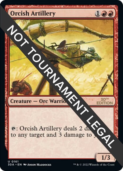 Orcish Artillery, 30th Anniversary Edition 161