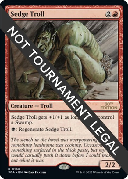 Sedge Troll, 30th Anniversary Edition 168