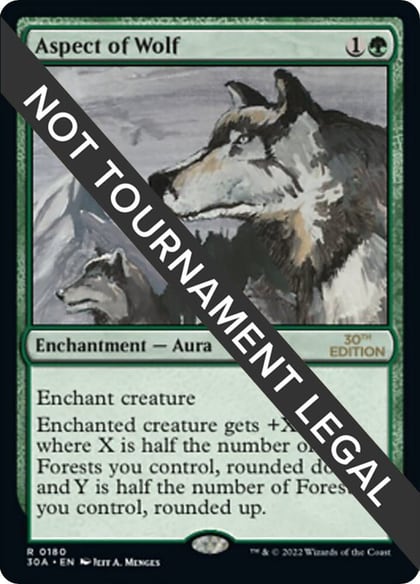 Aspect of Wolf, 30th Anniversary Edition 180