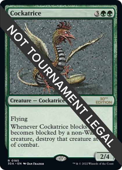 Cockatrice, 30th Anniversary Edition 185