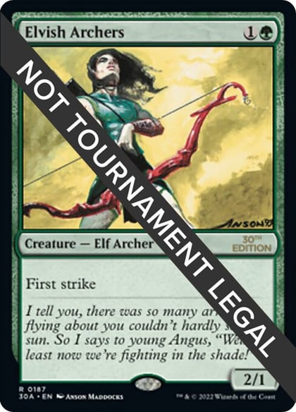 Elvish Archers, 30th Anniversary Edition 187