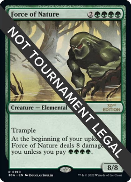 Force of Nature, 30th Anniversary Edition 190
