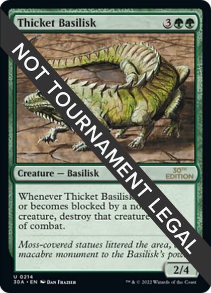 Thicket Basilisk, 30th Anniversary Edition 214