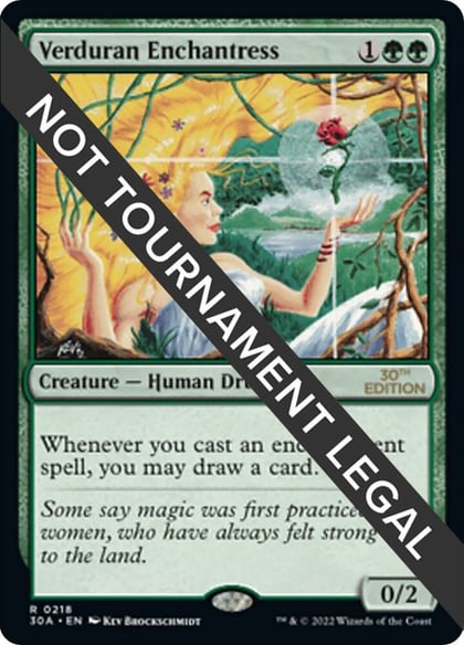 Verduran Enchantress, 30th Anniversary Edition 218