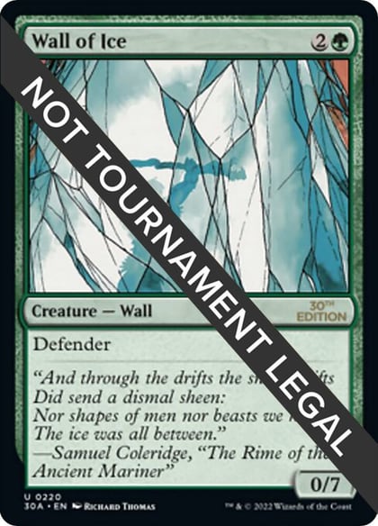 Wall of Ice, 30th Anniversary Edition 220