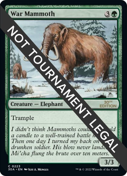 War Mammoth, 30th Anniversary Edition 223