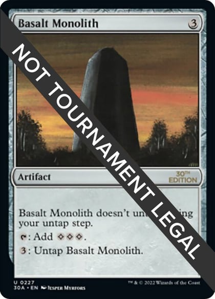 Basalt Monolith, 30th Anniversary Edition 227