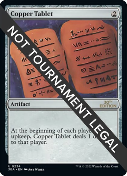 Copper Tablet, 30th Anniversary Edition 234