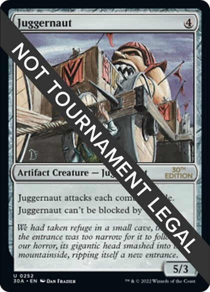 Juggernaut, 30th Anniversary Edition 252
