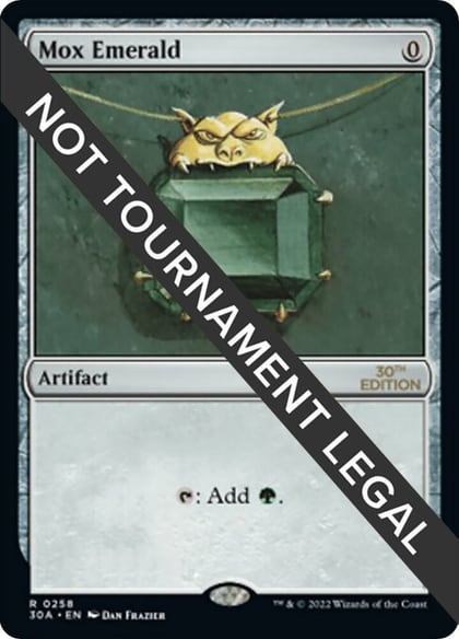 Mox Emerald, 30th Anniversary Edition 258