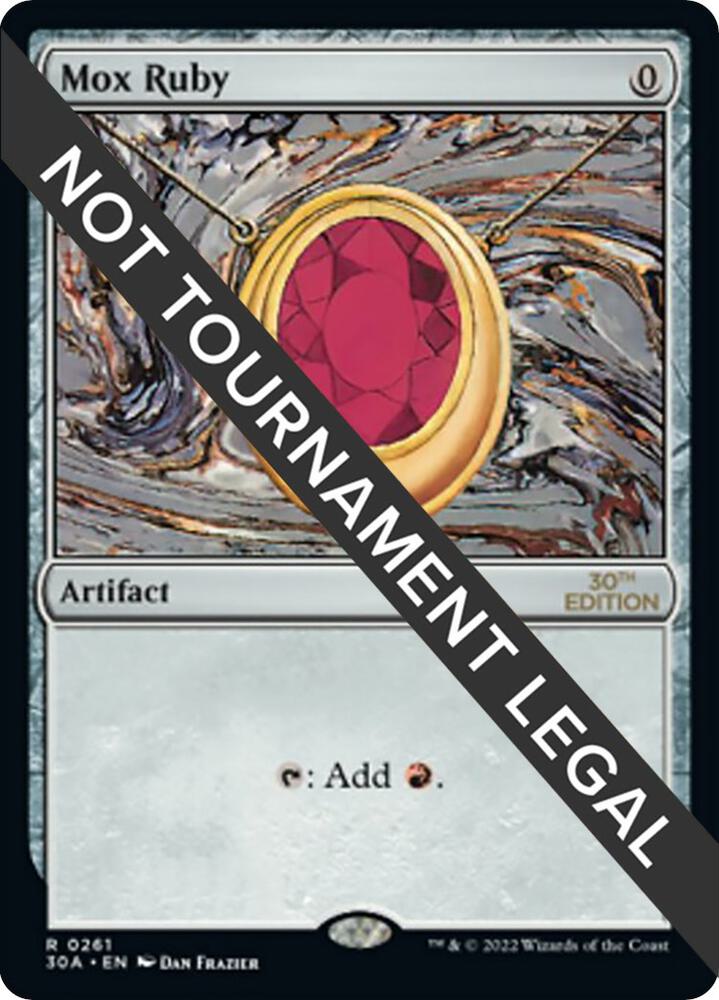 Mox Ruby, 30th Anniversary Edition 261