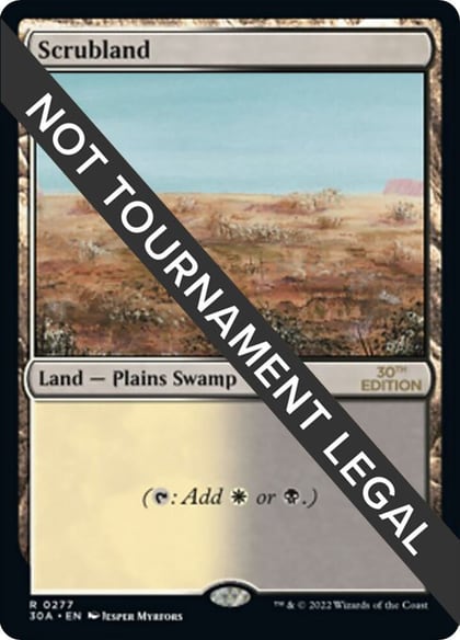 Scrubland, 30th Anniversary Edition 277