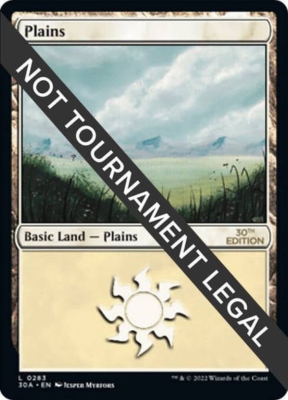 Plains (283), 30th Anniversary Edition 283