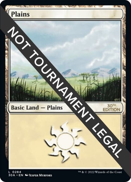 Plains (284), 30th Anniversary Edition 284