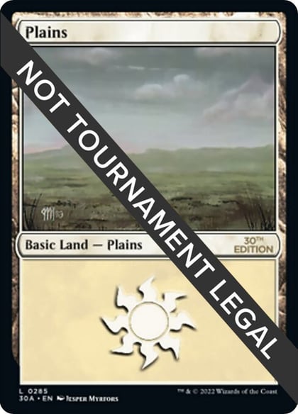 Plains (285), 30th Anniversary Edition 285