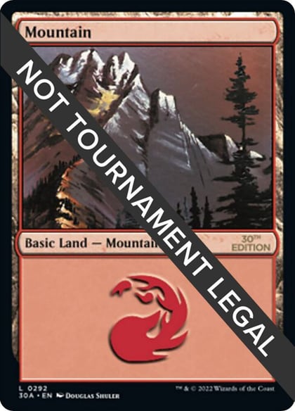 Mountain (292), 30th Anniversary Edition 292