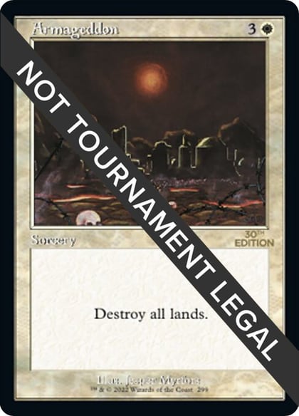 Armageddon (Retro Frame), 30th Anniversary Edition 299