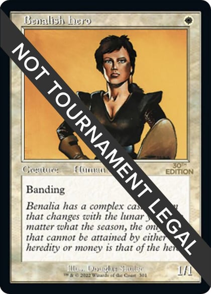 Benalish Hero (Retro Frame), 30th Anniversary Edition 301