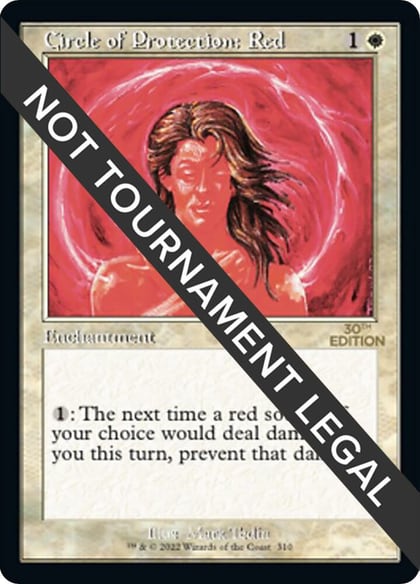 Circle of Protection: Red (Retro Frame), 30th Anniversary Edition 310