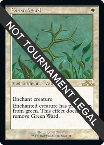 Green Ward (Retro Frame), 30th Anniversary Edition 317