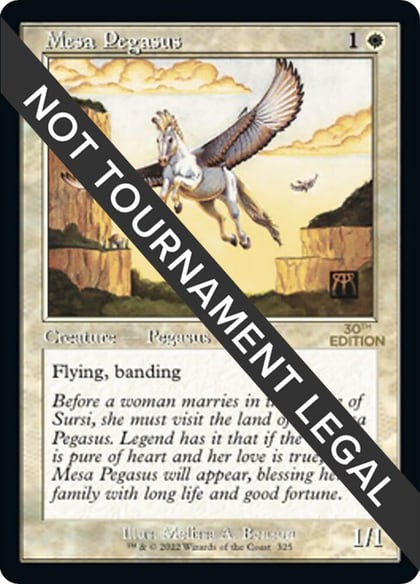 Mesa Pegasus (Retro Frame), 30th Anniversary Edition 325