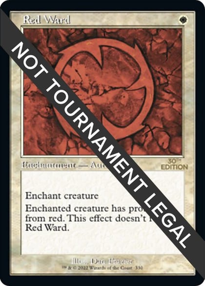 Red Ward (Retro Frame), 30th Anniversary Edition 330