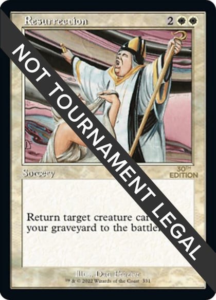 Resurrection (Retro Frame), 30th Anniversary Edition 331