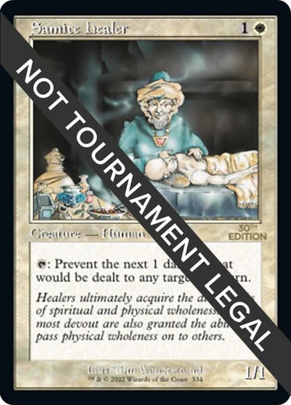 Samite Healer (Retro Frame), 30th Anniversary Edition 334