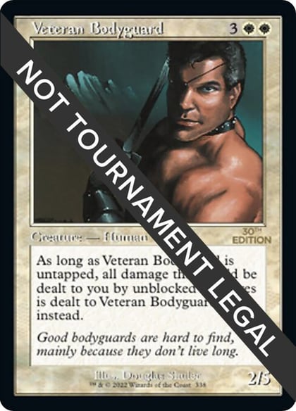 Veteran Bodyguard (Retro Frame), 30th Anniversary Edition 338